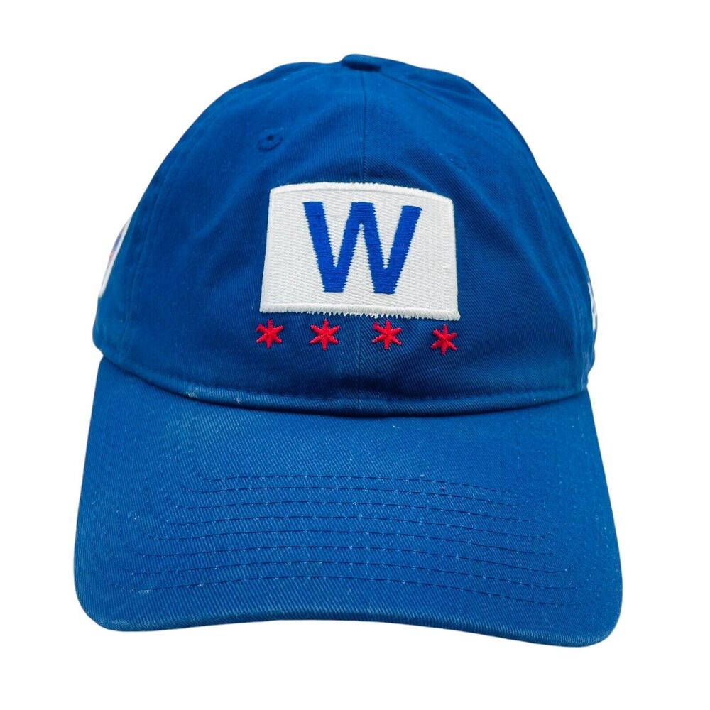 Chicago Cubs 2016 World Series Champions Fly The W  9Twenty New Era Strapback